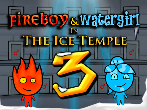 Icy puzzle level with sliding floors, timed platforms, and two characters coordinating movement
